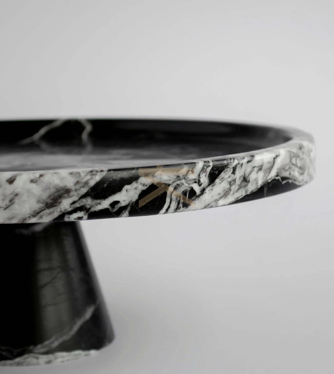 BLACK MARBLE CAKE STAND - Image 3