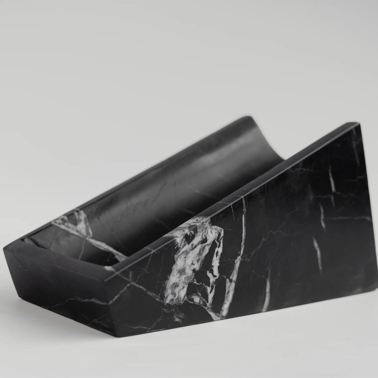 BLACK MARBLE WINE STAND - Image 3