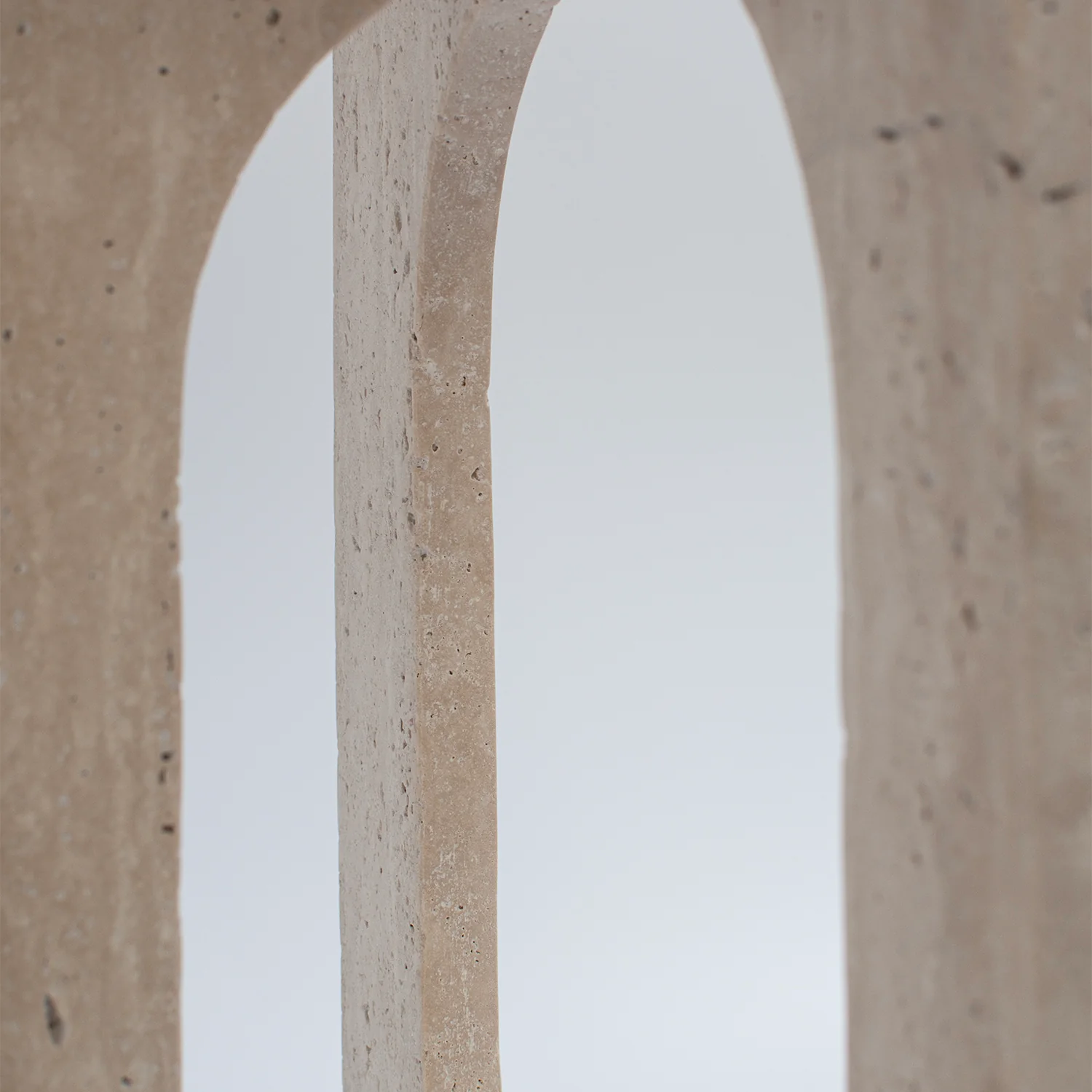'BOND' SIDE TABLE - TRAVERTINE - Image 4