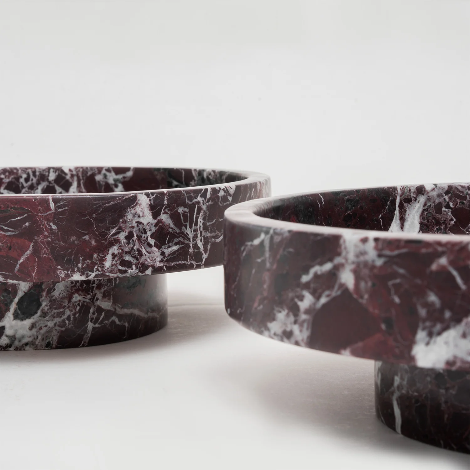 ‘CYCLO’ ROSSO LEVANTO MARBLE BOWL - Image 3