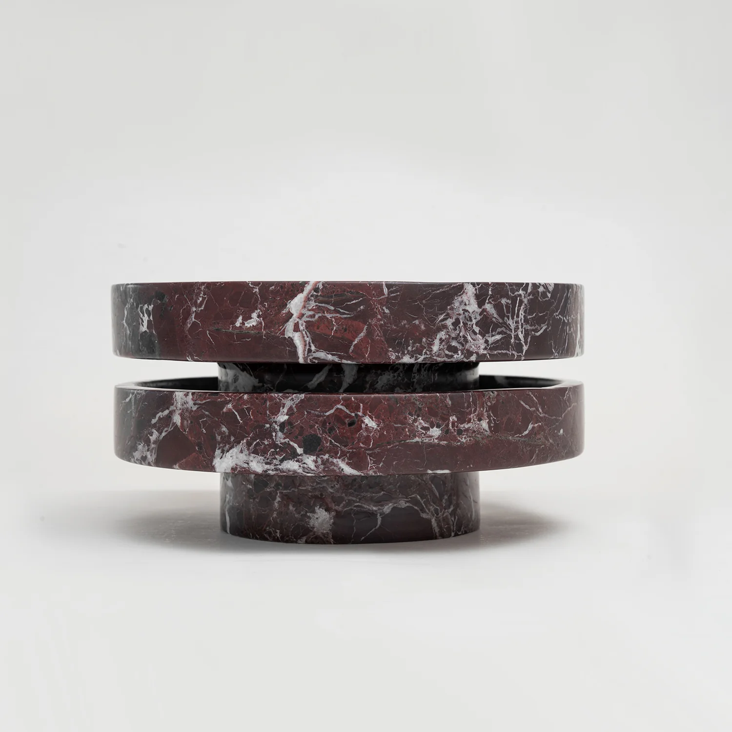 ‘CYCLO’ ROSSO LEVANTO MARBLE BOWL - Image 4