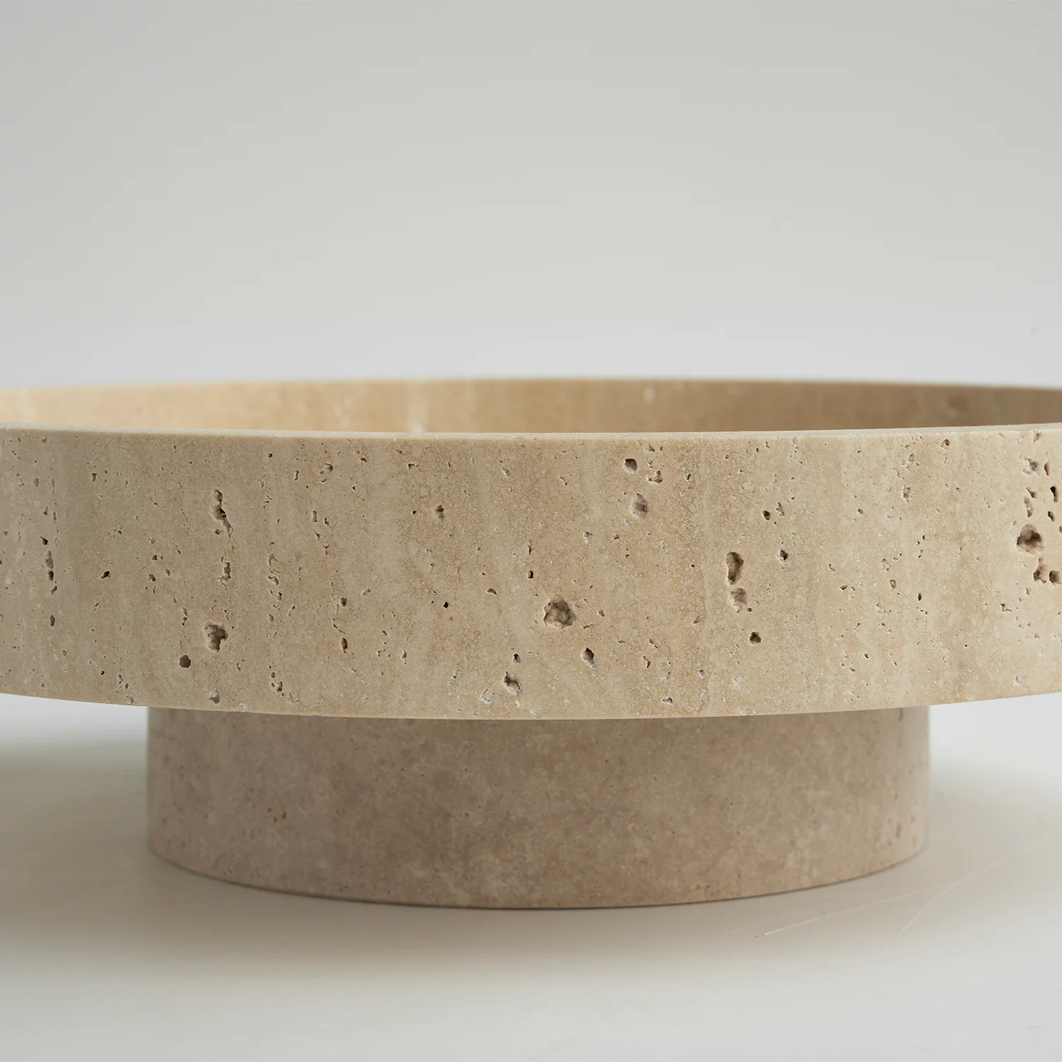 'CYCLO' TRAVERTINE BOWL - Image 6