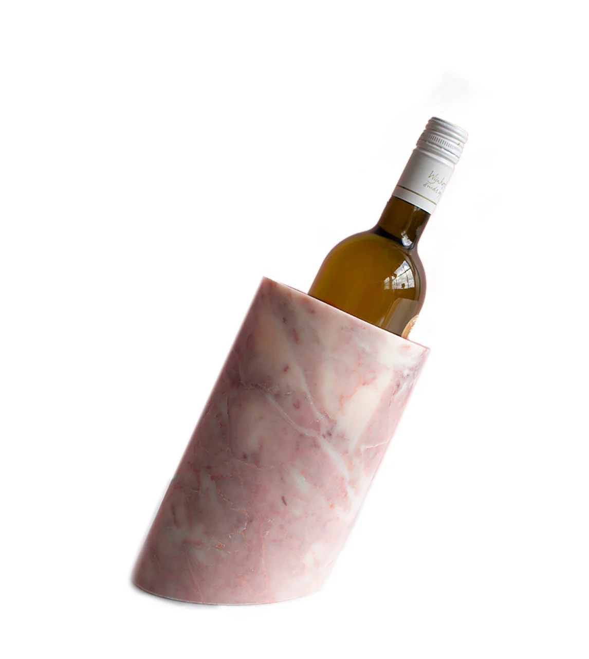 PINK MARBLE ANGLED WINE COOLER - Image 5
