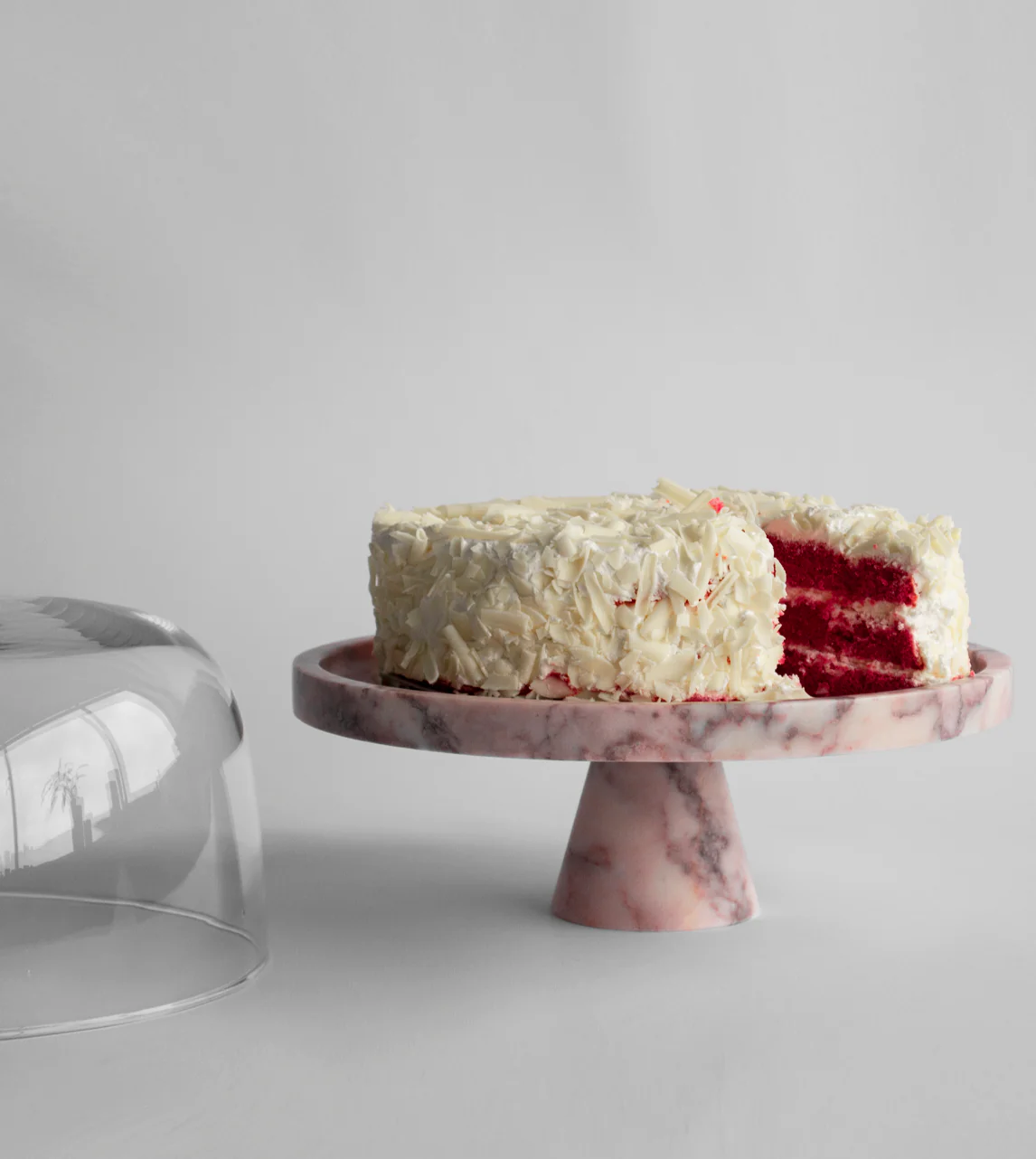 PINK MARBLE CAKE STAND - Image 4