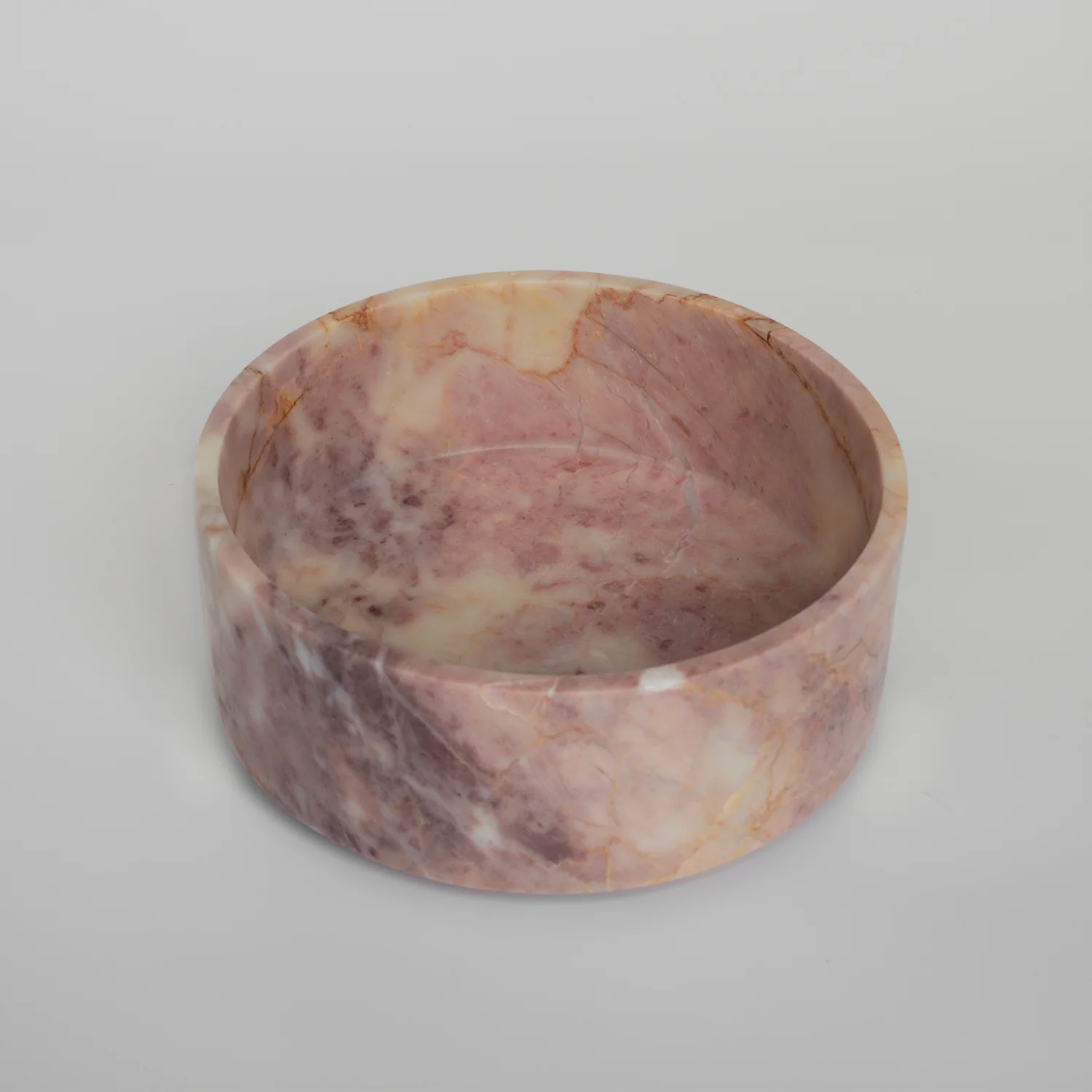 PINK MARBLE CYLINDER BOWL - Image 3