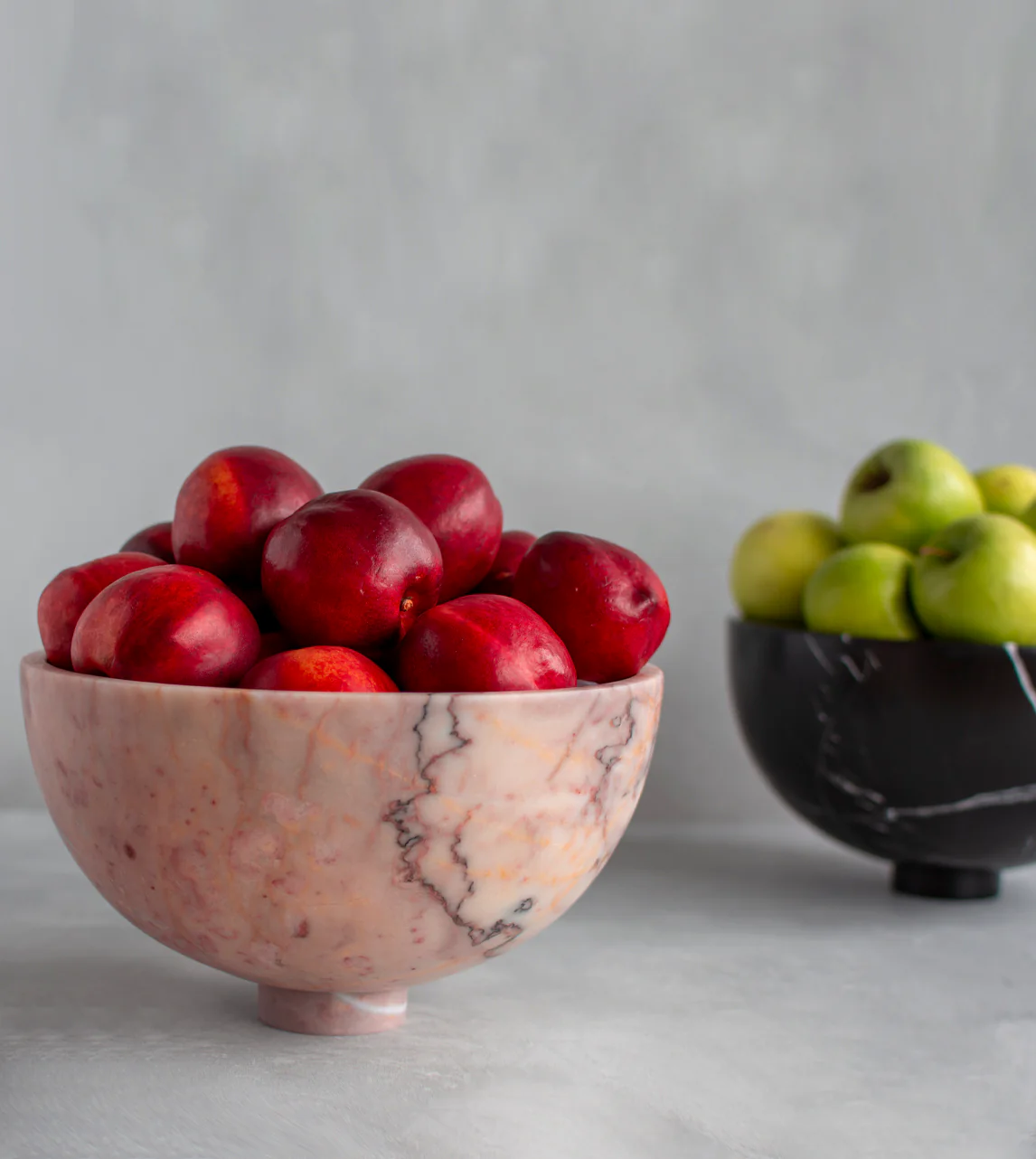 PINK MARBLE FRUIT BOWL - Image 3