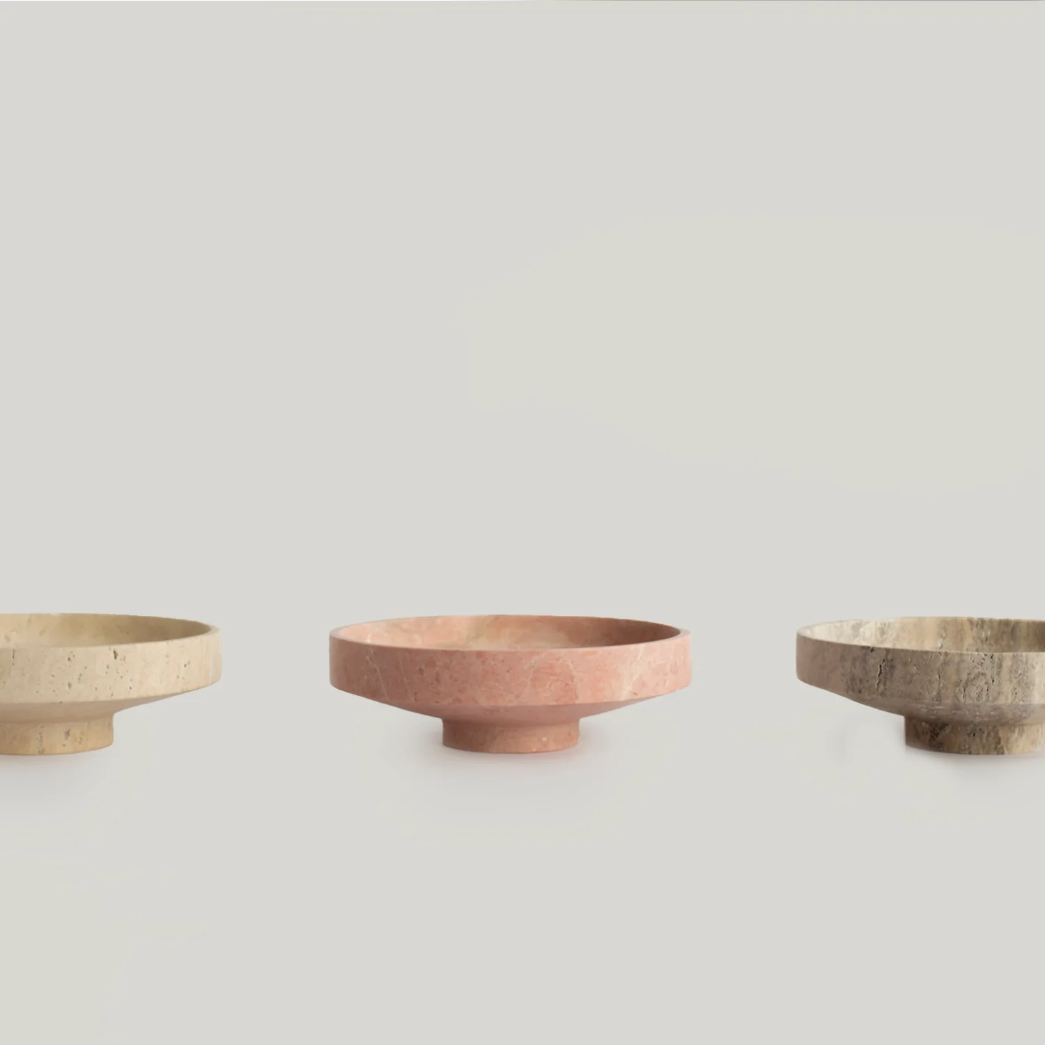 PINK MARBLE NARROW BOWL - Image 3