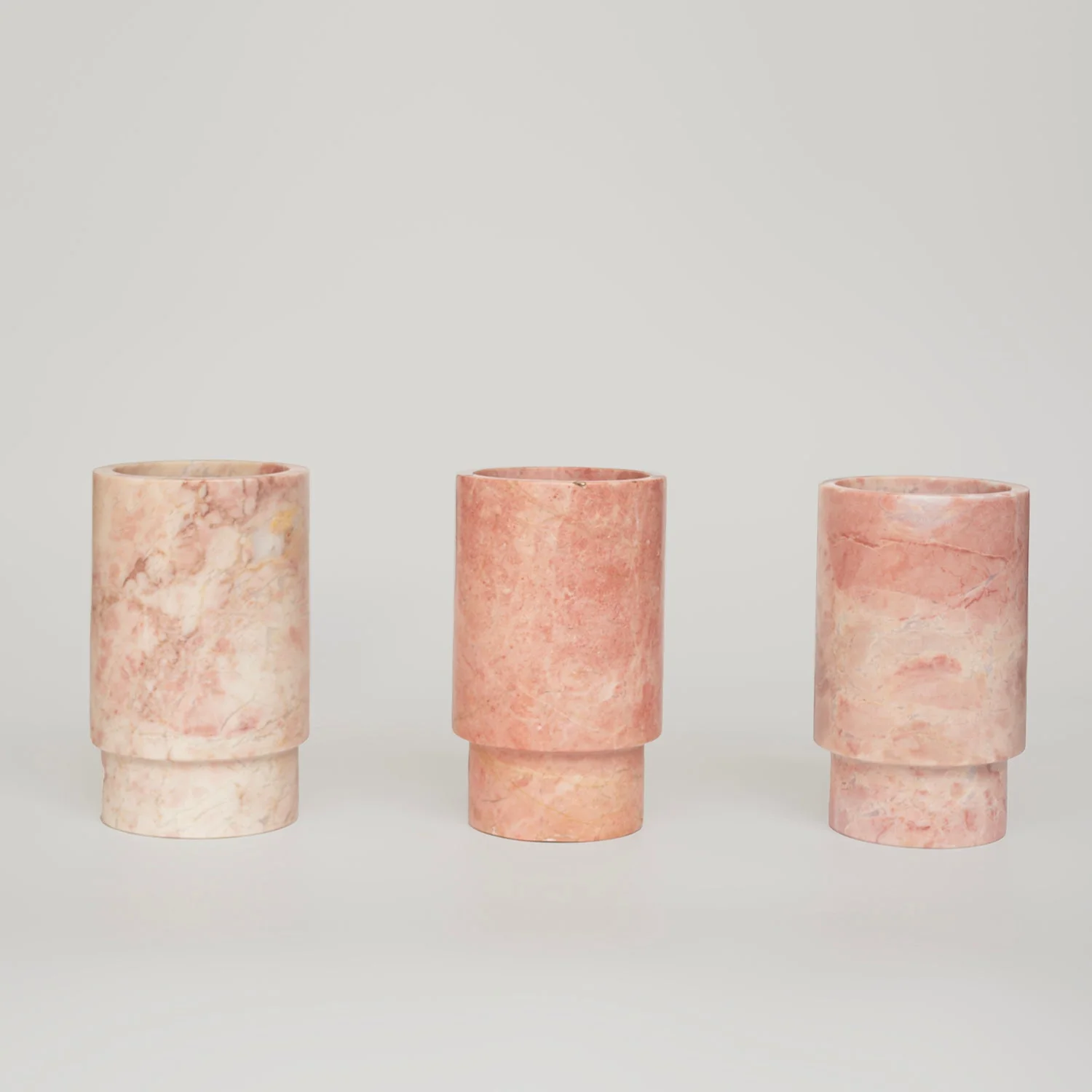 PINK MARBLE VASE AND WINE COOLER | SAMPLE SALE - Image 4