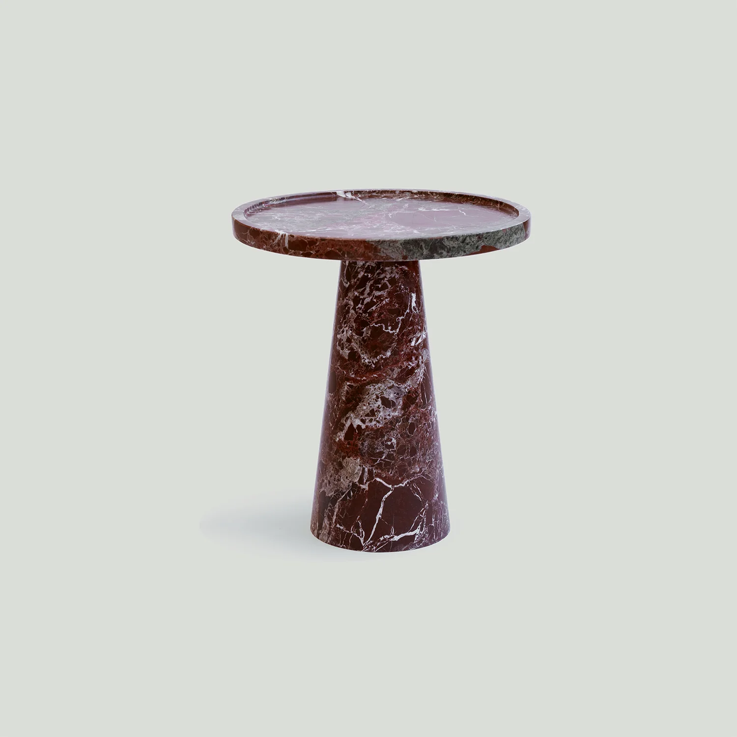 ROSSO LEVANTO CONE SIDE TABLE - Image 3