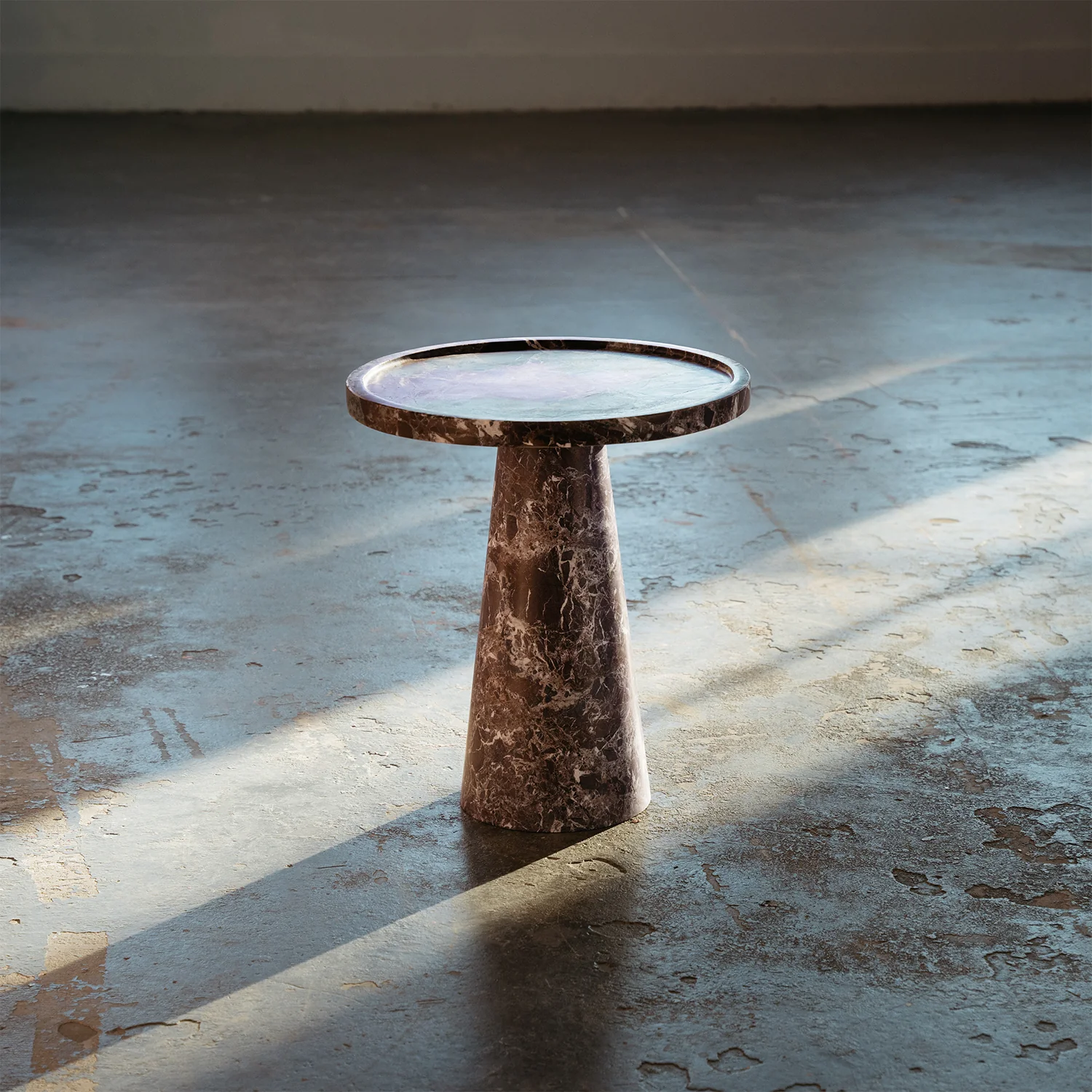 ROSSO LEVANTO CONE SIDE TABLE - Image 6