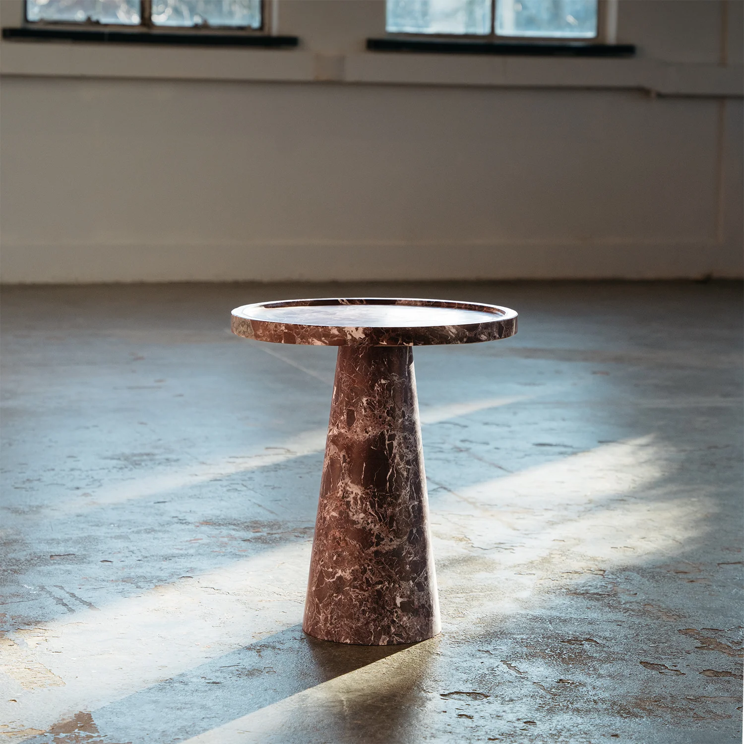 ROSSO LEVANTO CONE SIDE TABLE - Image 8