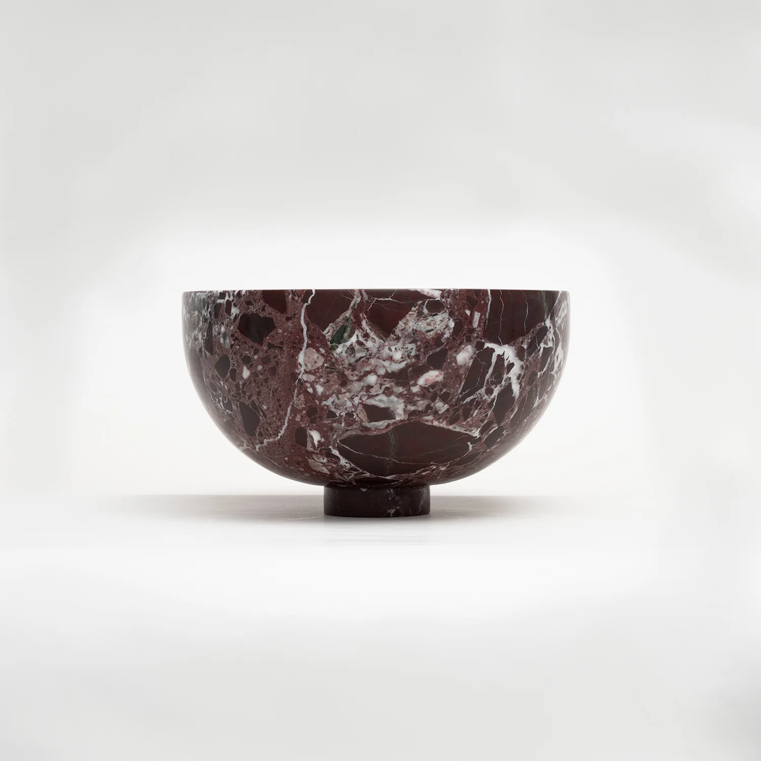 ROSSO LEVANTO MARBLE FRUIT BOWL - Image 4