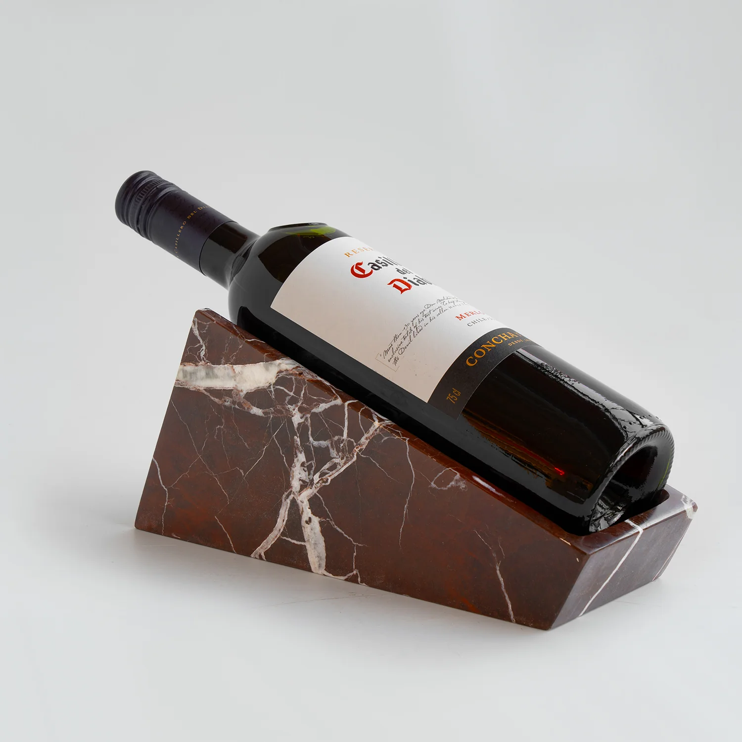 ROSSO LEVANTO MARBLE WINE STAND - Image 3