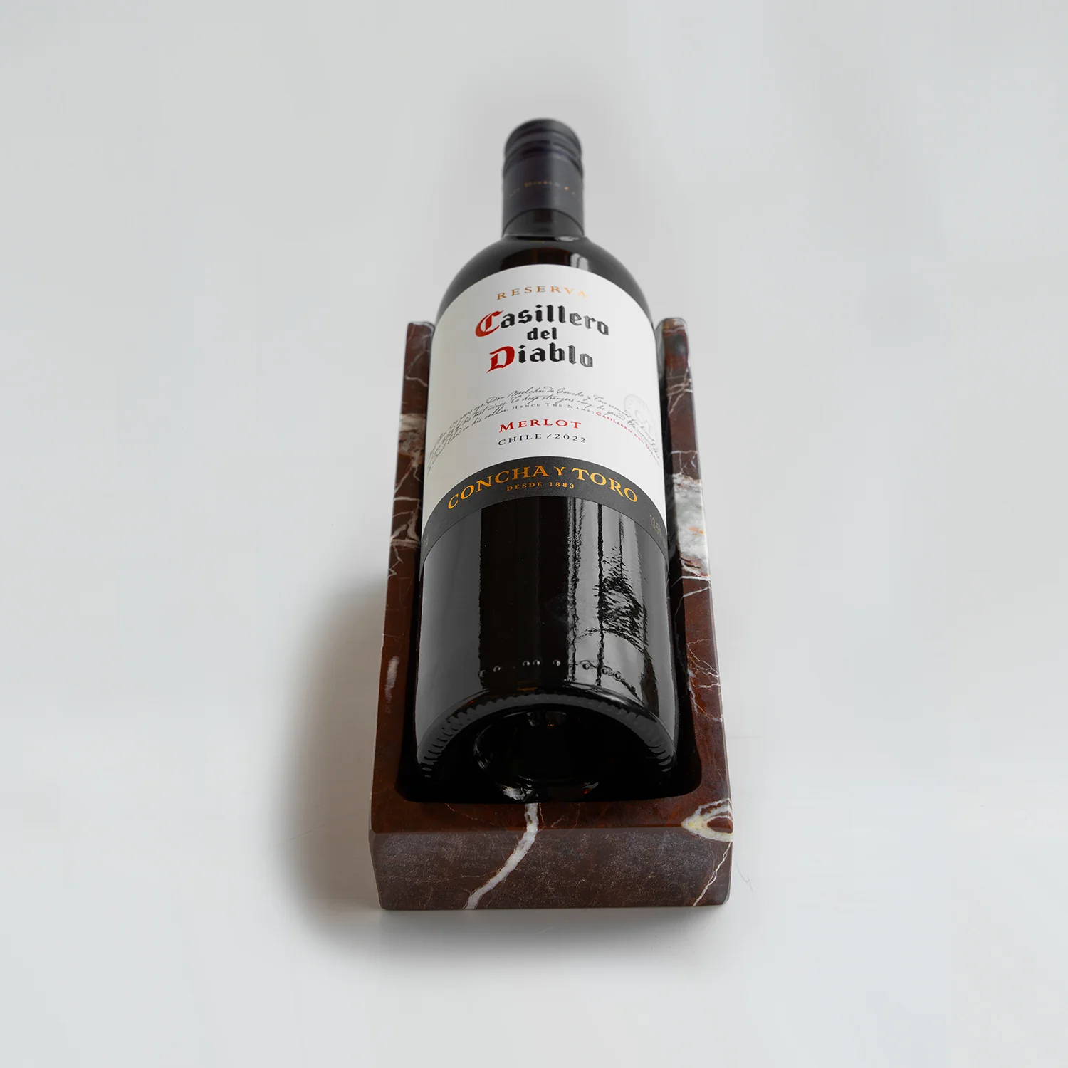 ROSSO LEVANTO MARBLE WINE STAND - Image 4