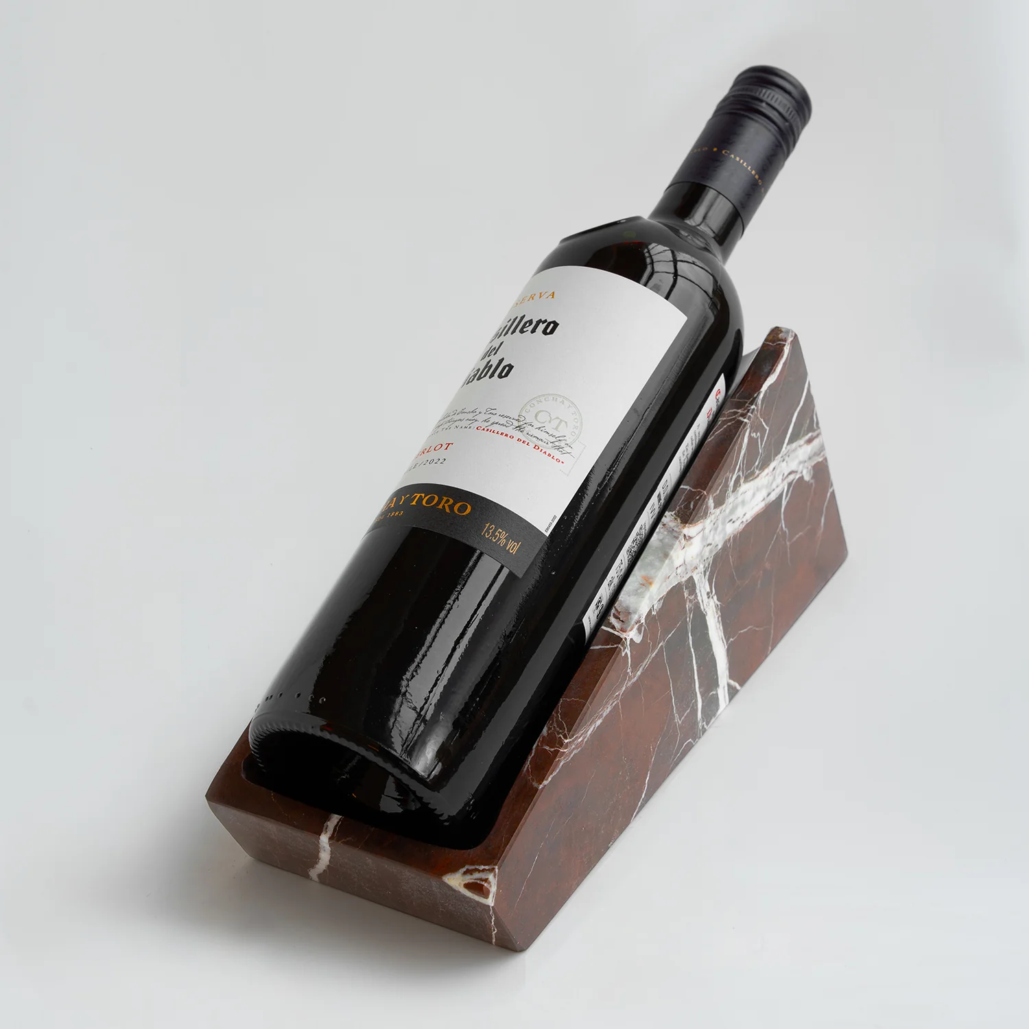 ROSSO LEVANTO MARBLE WINE STAND - Image 5