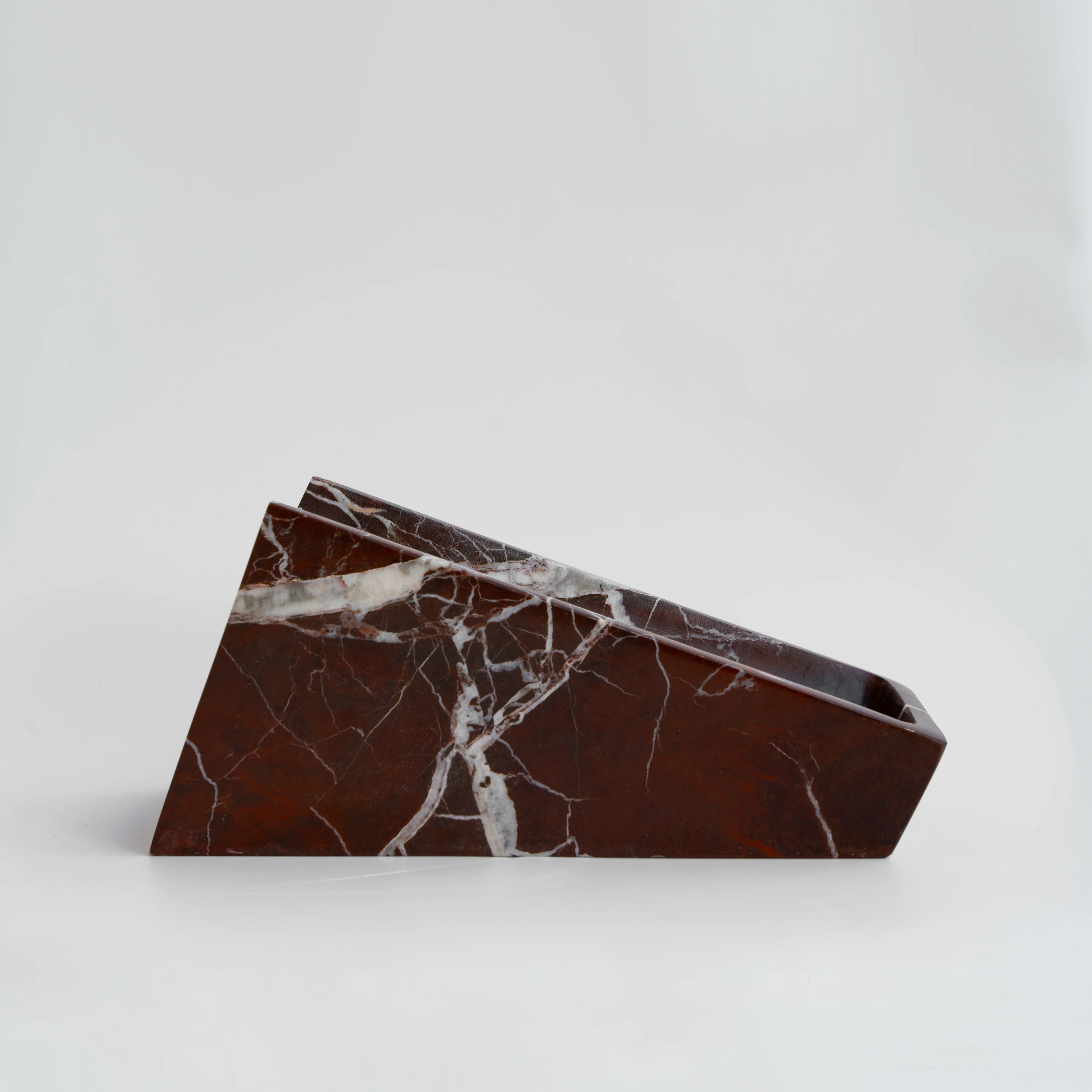 ROSSO LEVANTO MARBLE WINE STAND - Image 7