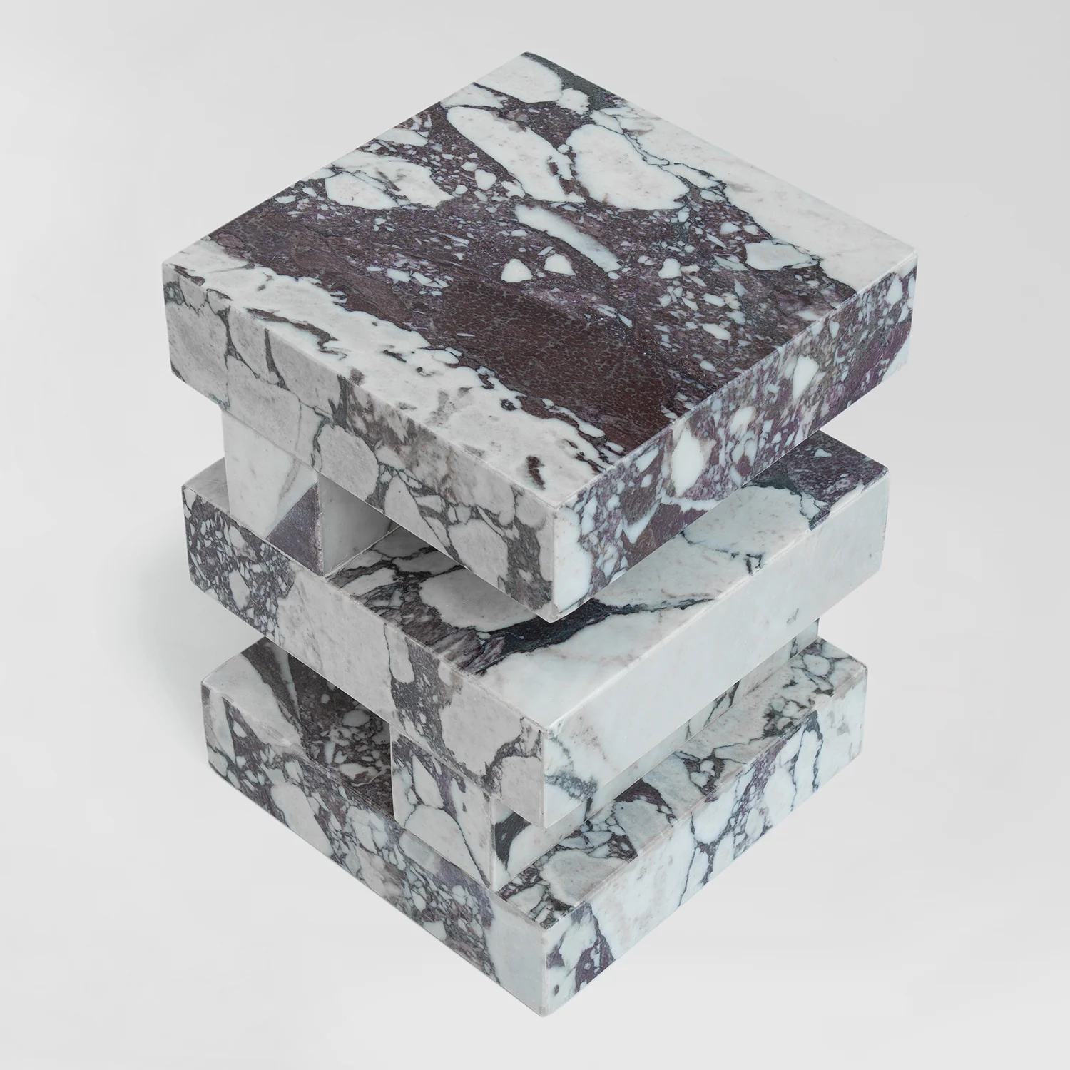 'S Y N C' CALACATTA SIDE TABLE - Image 4