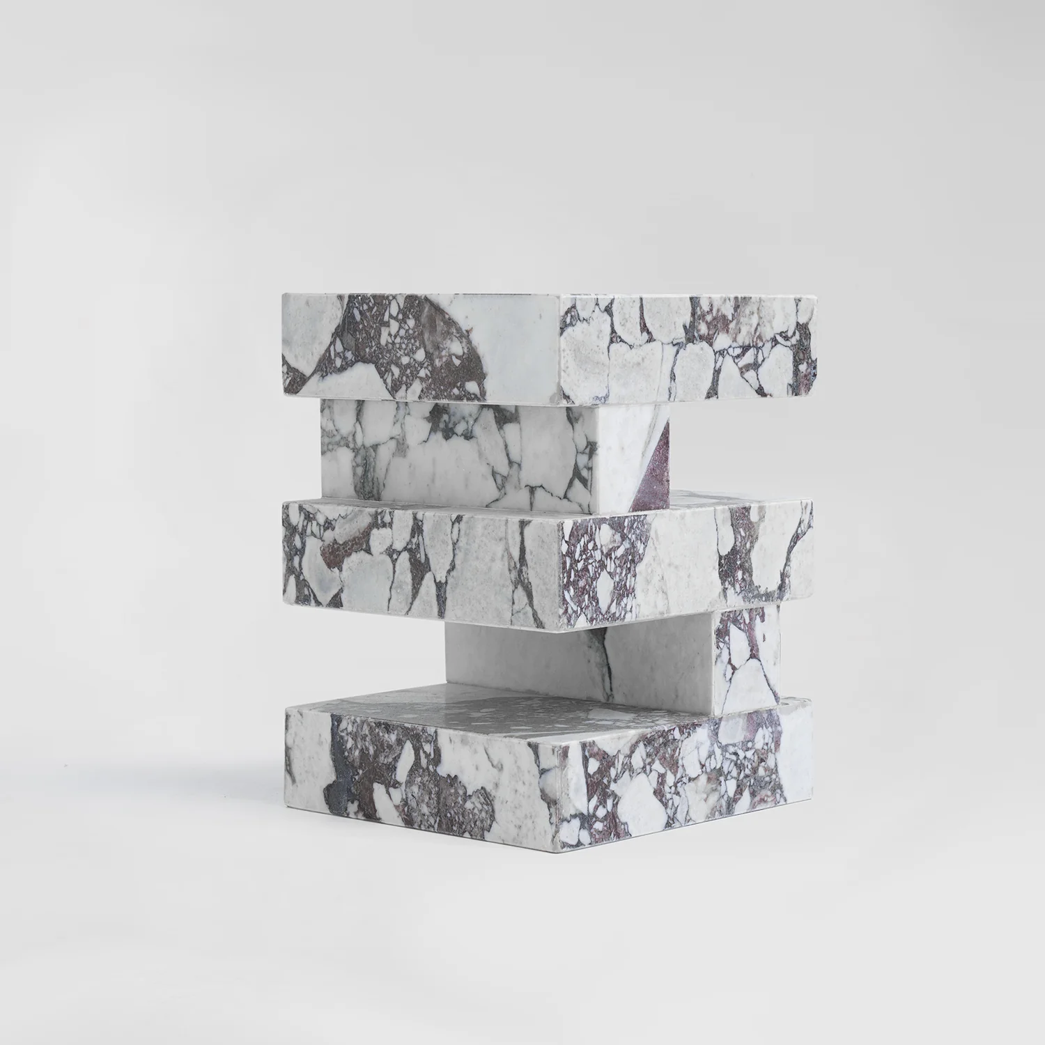 'S Y N C' CALACATTA SIDE TABLE - Image 5