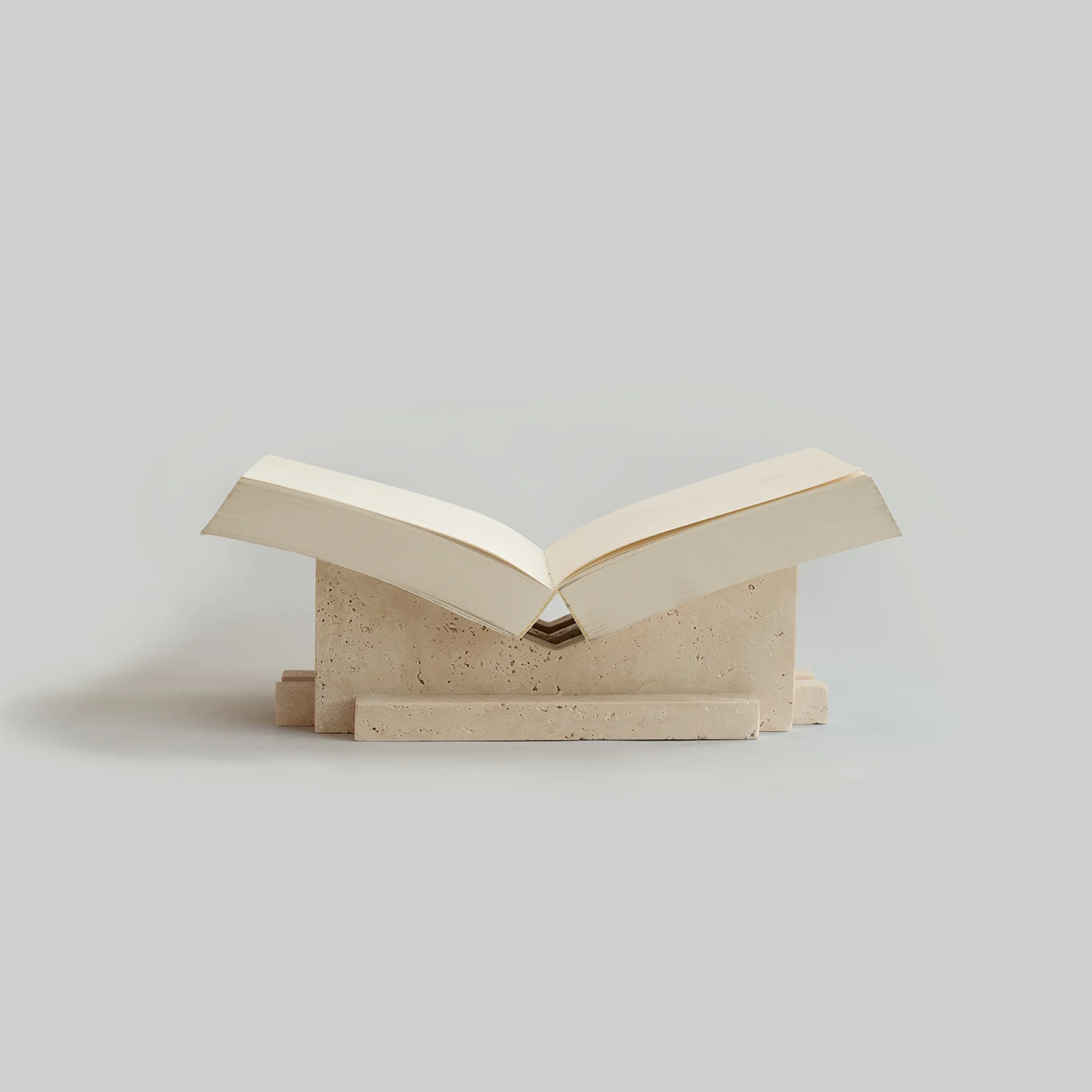 TRAVERTINE BOOKSTAND ‘MATHILDA’ - Image 3