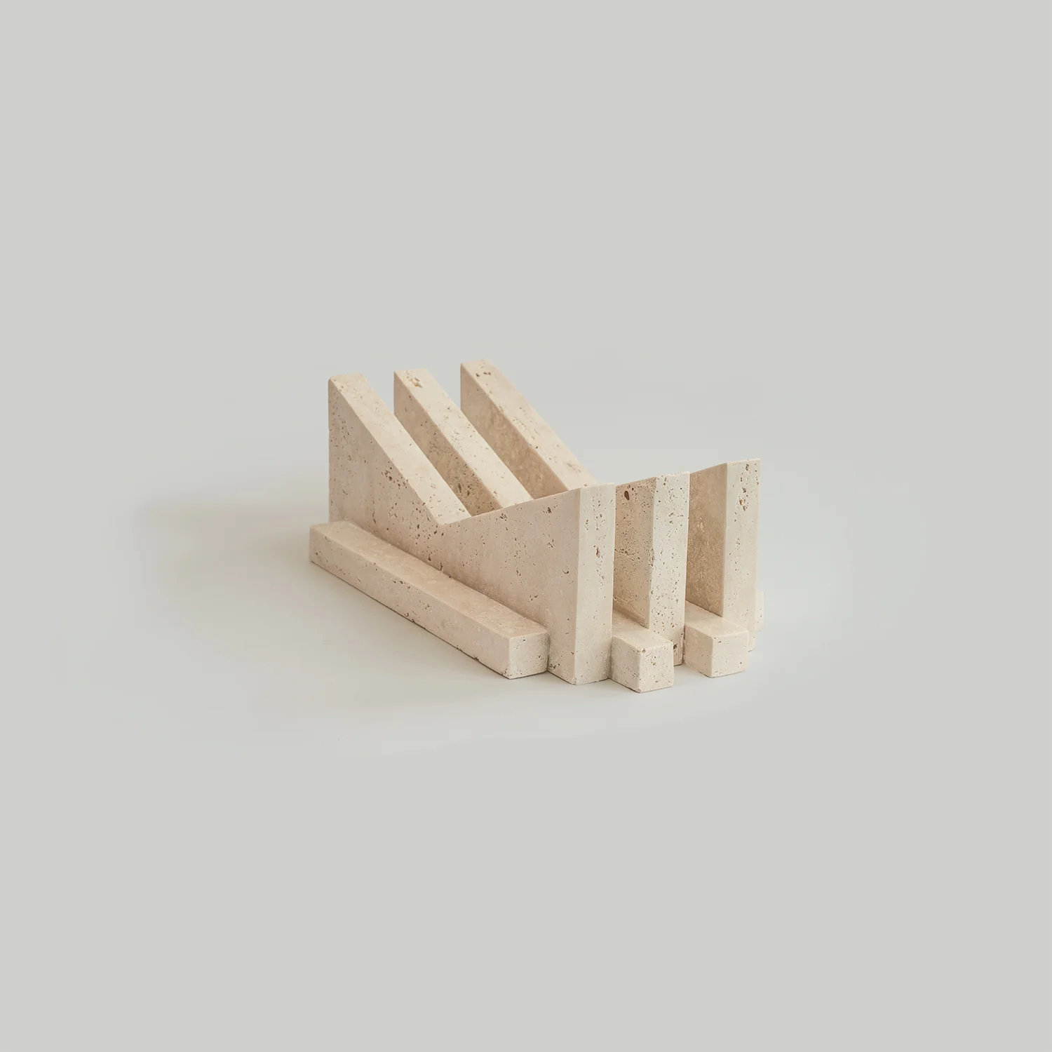 TRAVERTINE BOOKSTAND ‘MATHILDA’ - Image 4