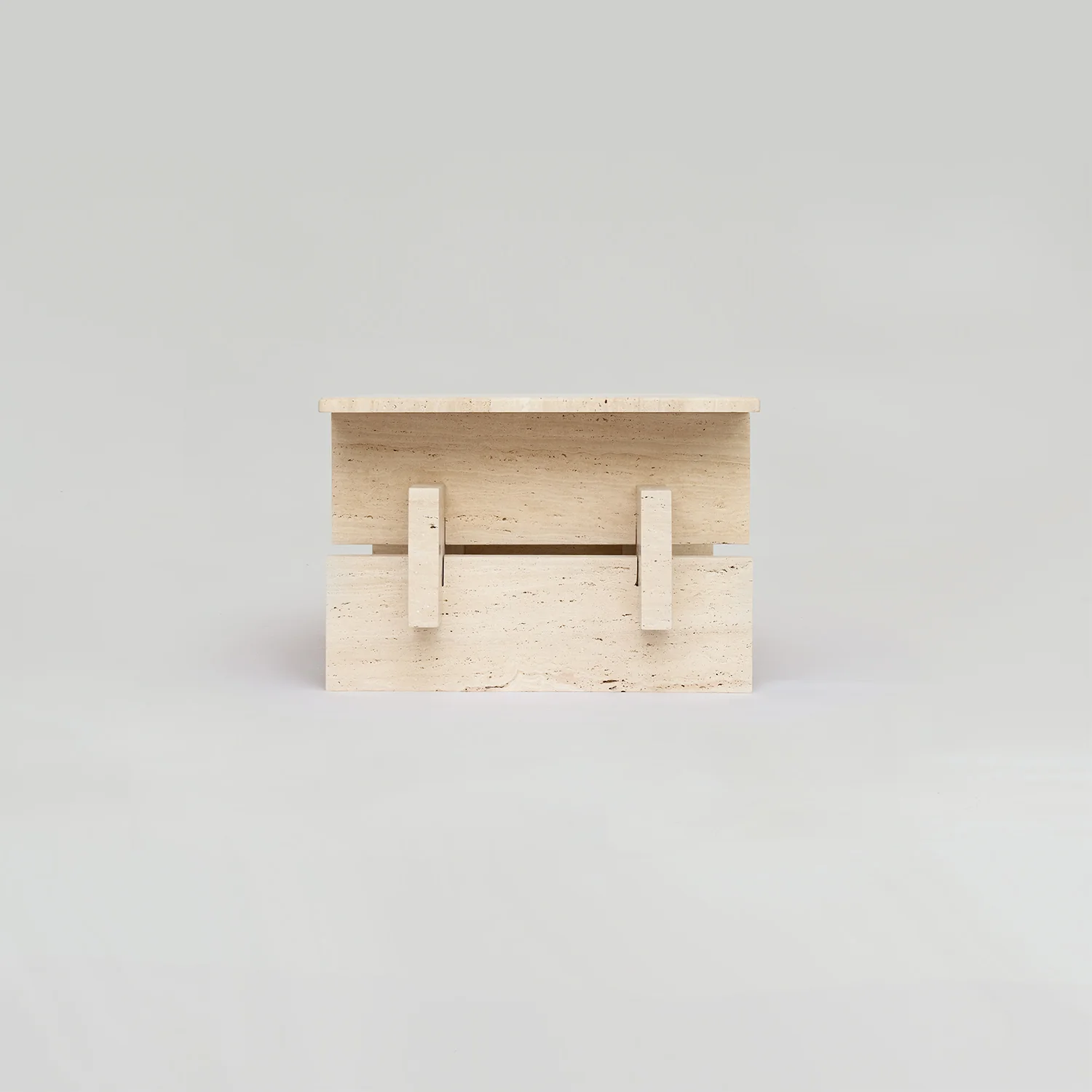 TRAVERTINE COFFEE TABLE 'BERLIN' - Image 4