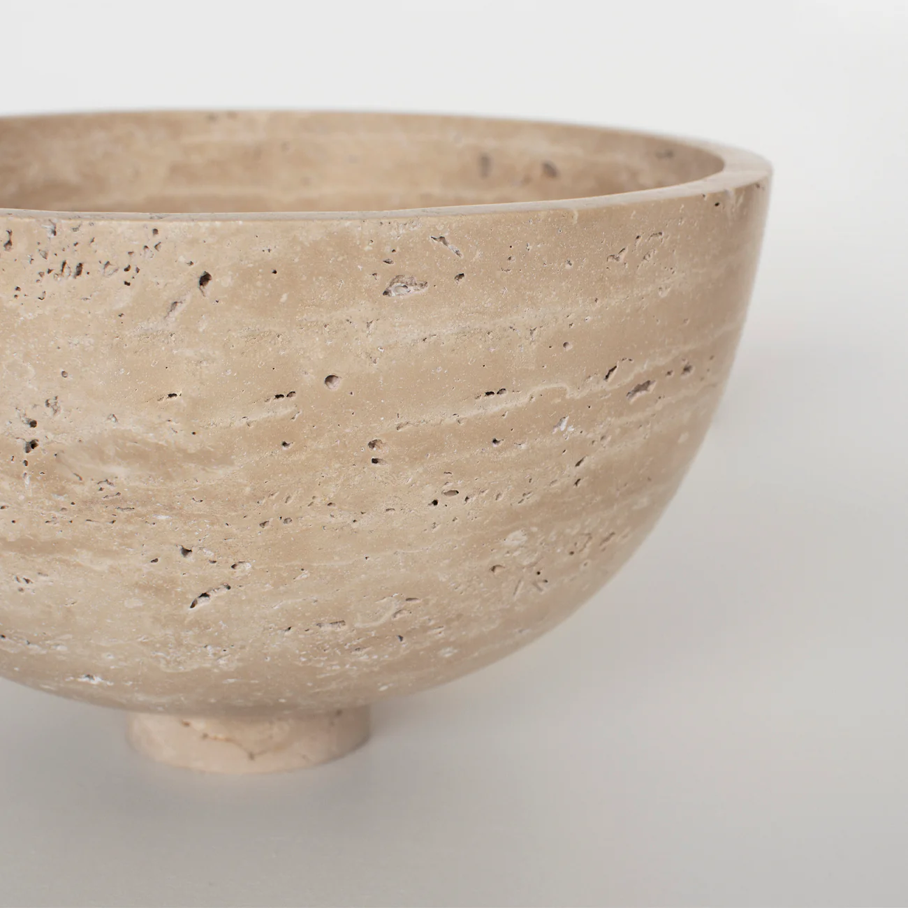 TRAVERTINE FRUIT BOWL - Image 5