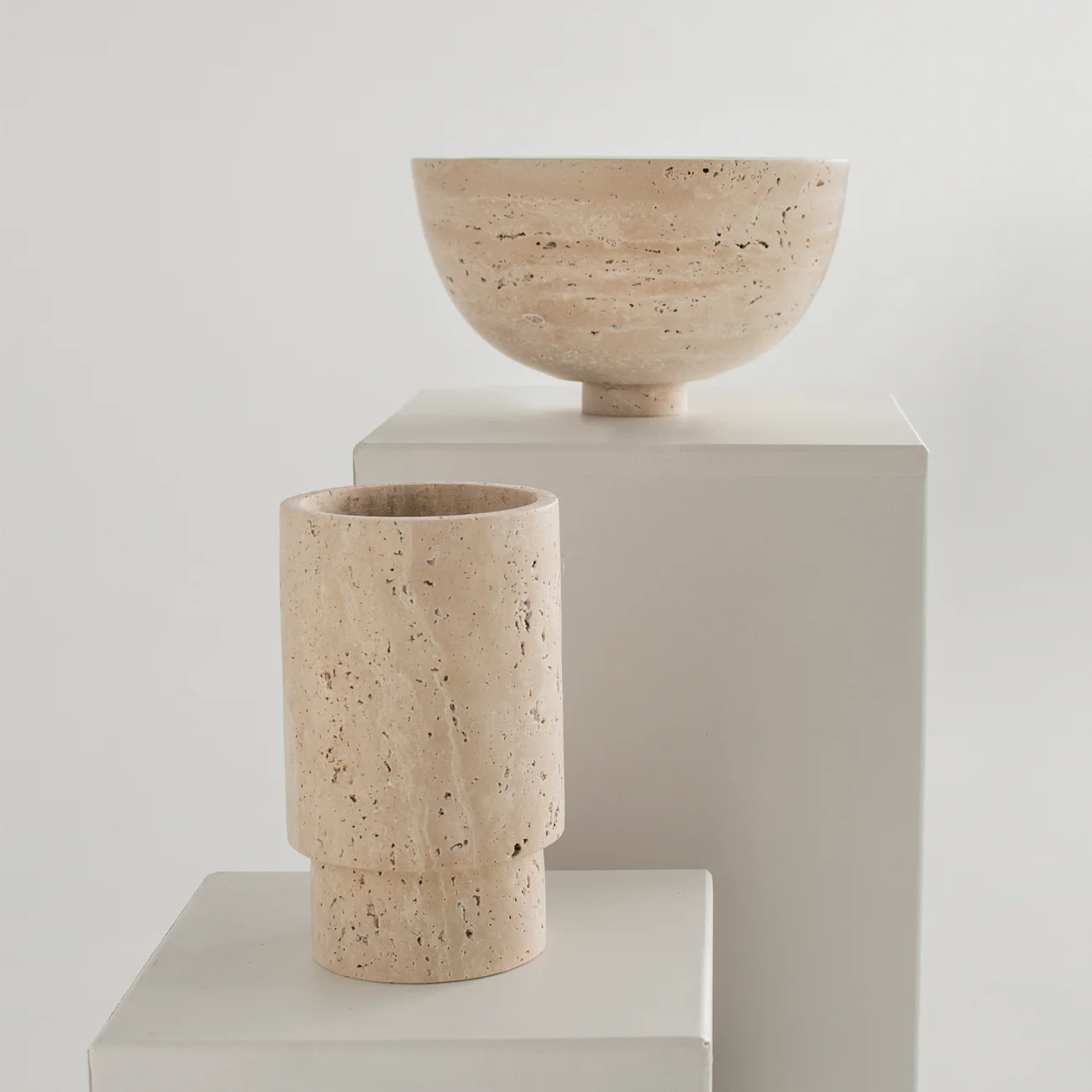 TRAVERTINE FRUIT BOWL - Image 6