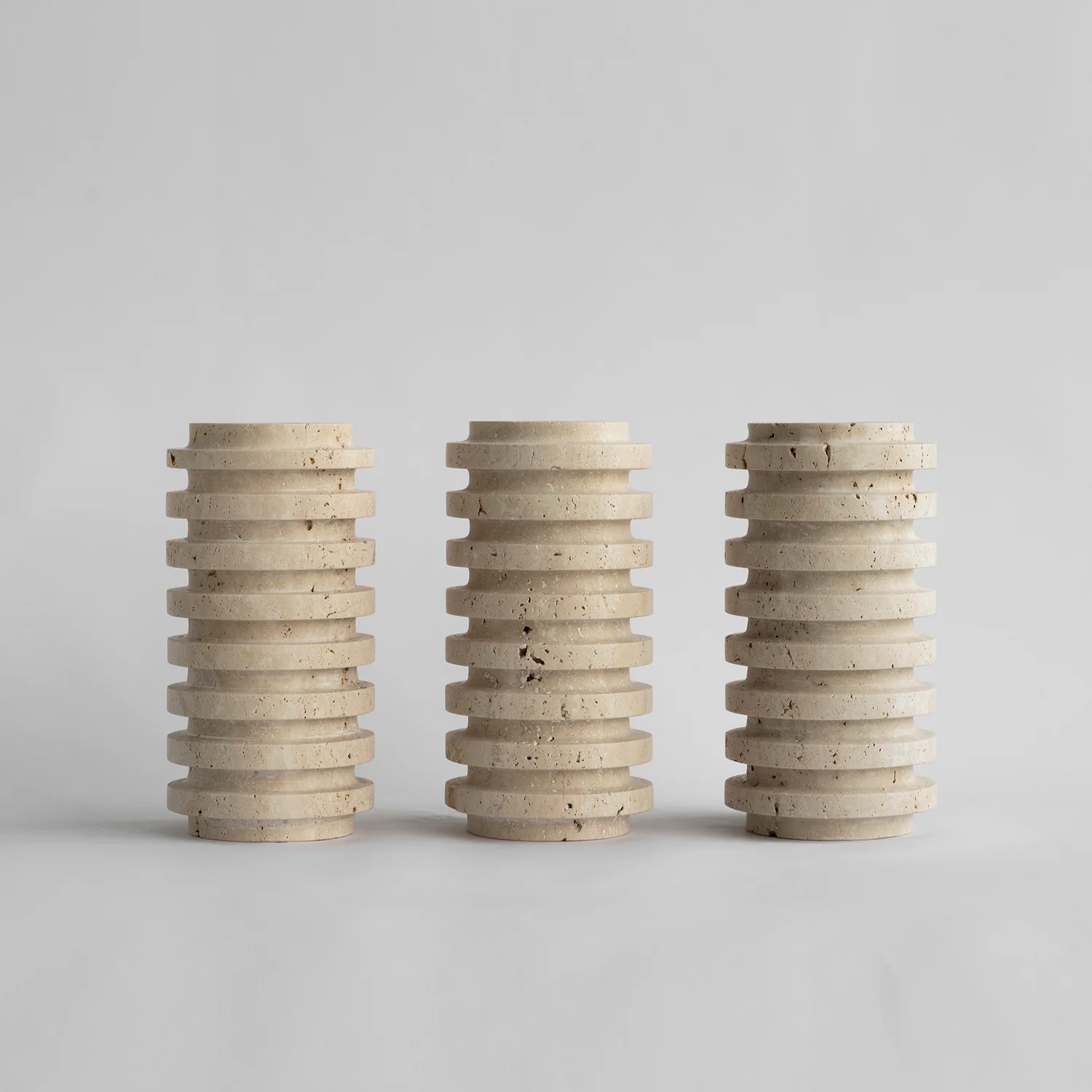 TRAVERTINE LAYER VASE - Image 3