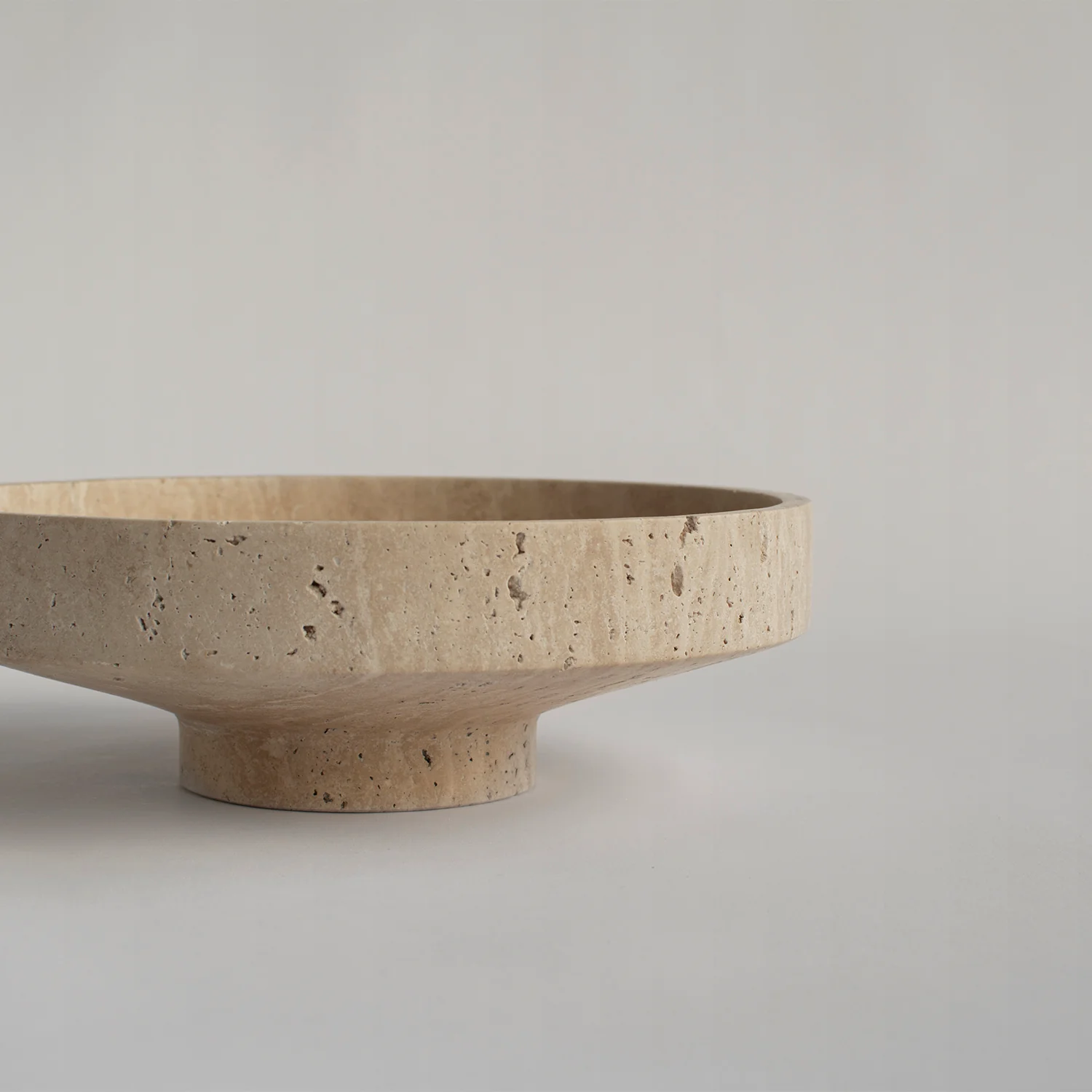 TRAVERTINE NARROW BOWL - Image 2