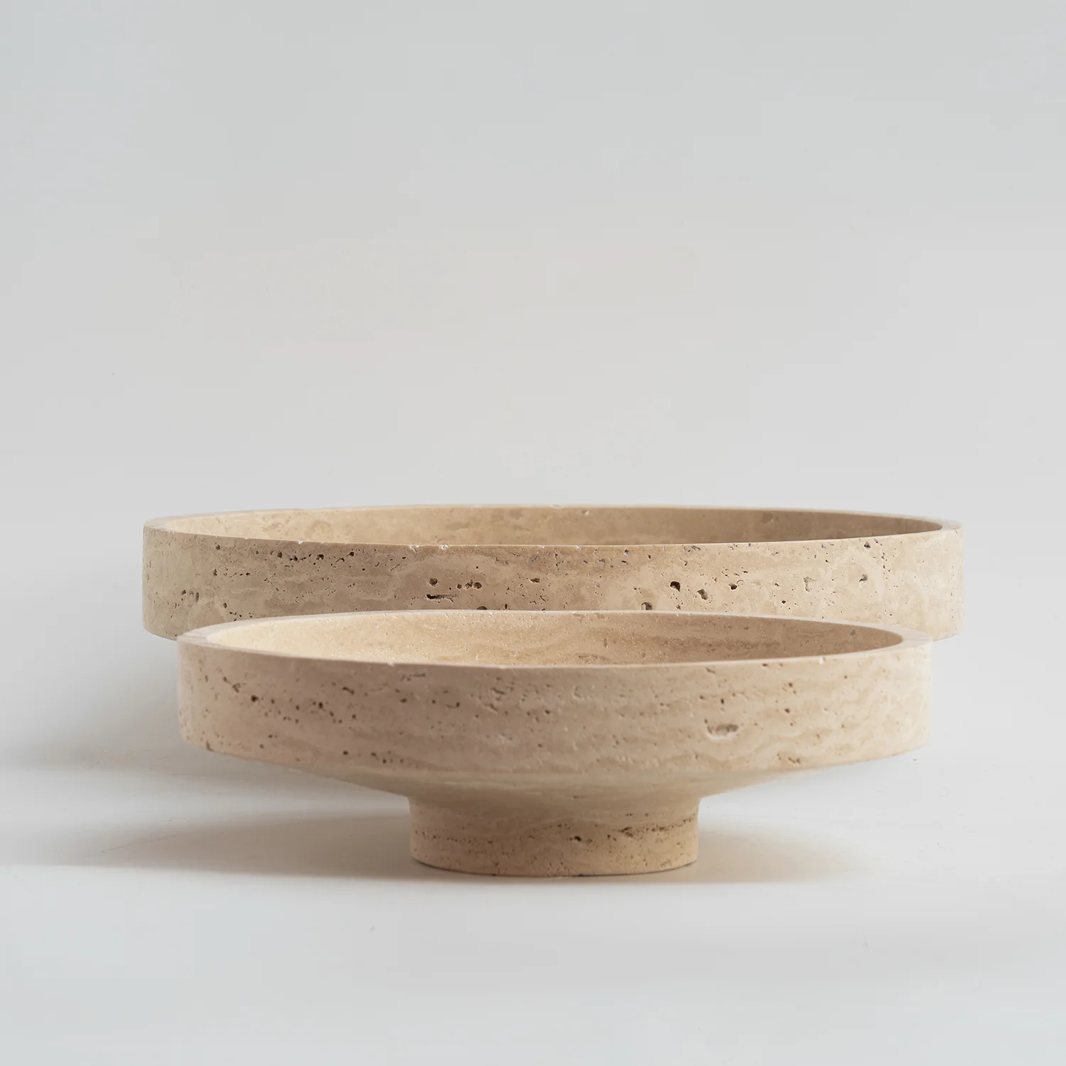 TRAVERTINE NARROW BOWL XL | SAMPLE SALE - Image 8