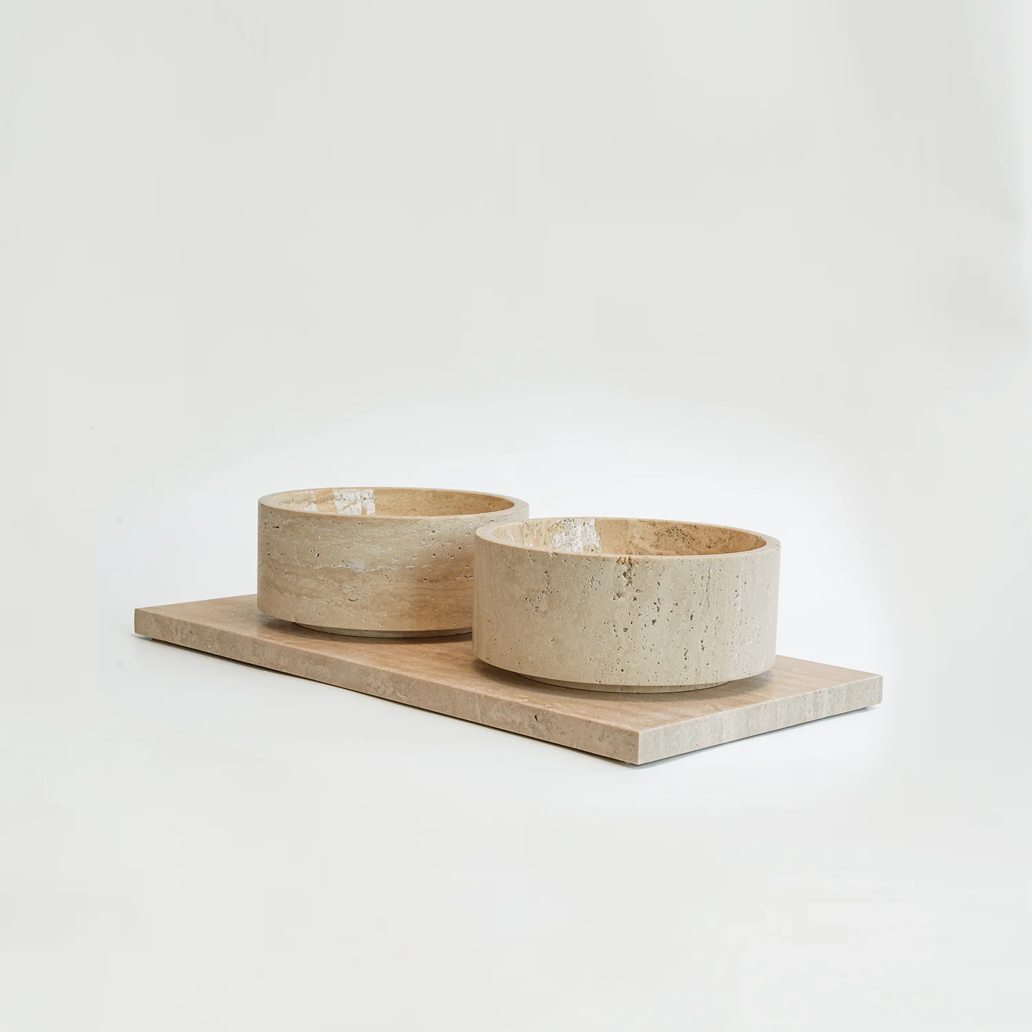TRAVERTINE PET BOWL XL  |  Limited Edition - Image 2