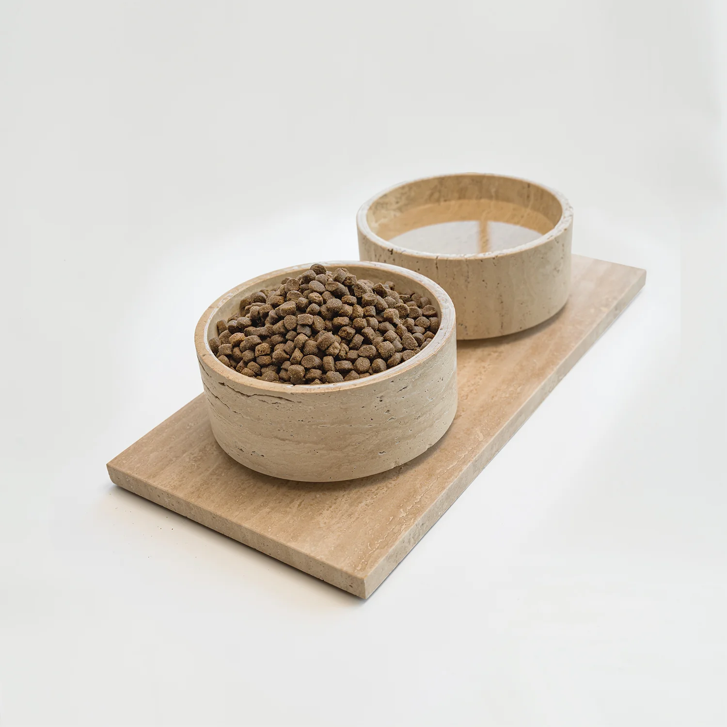 TRAVERTINE PET BOWL XL  |  Limited Edition - Image 3