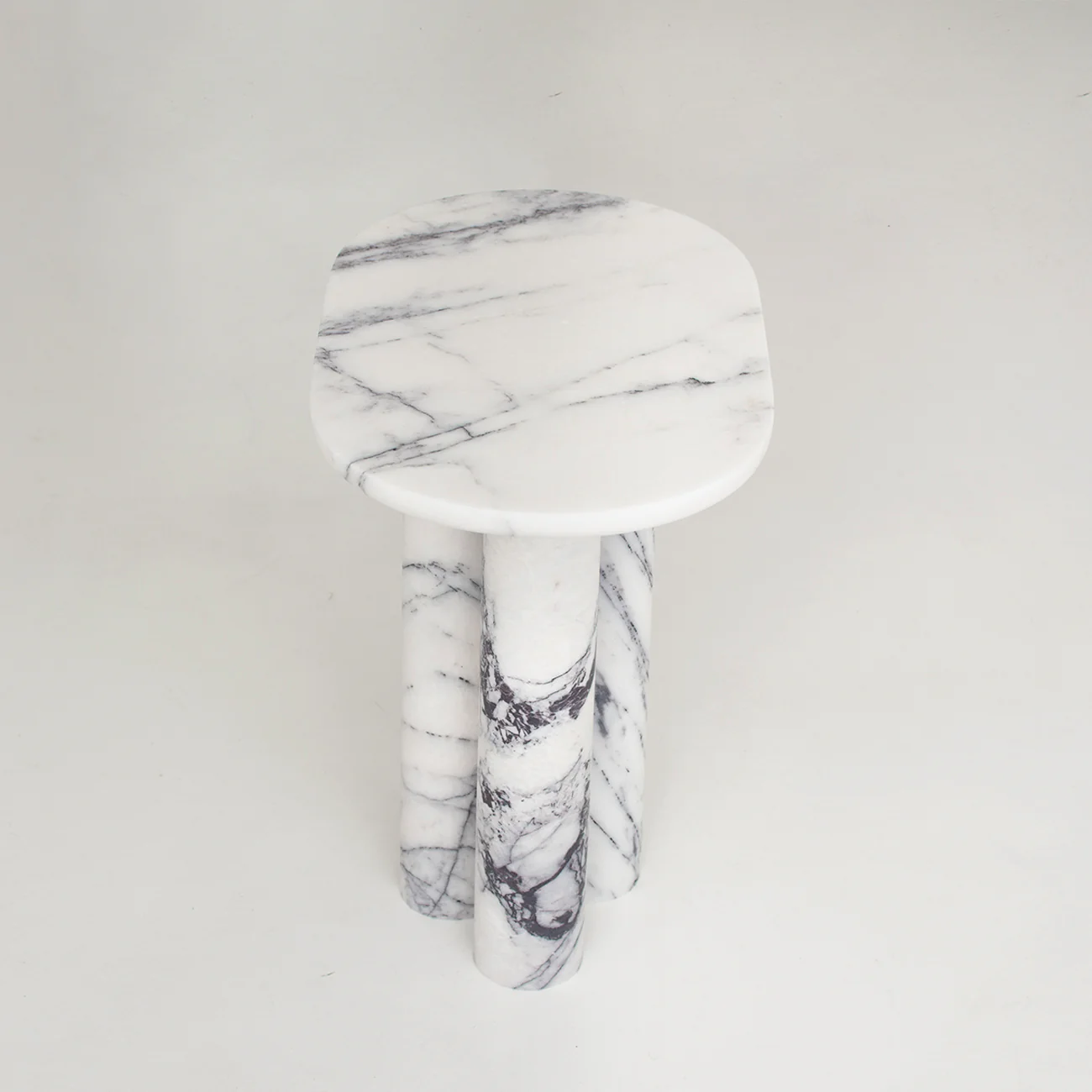 TRIO № III - LILAC MARBLE SIDE TABLE | SAMPLE SALE - Image 3